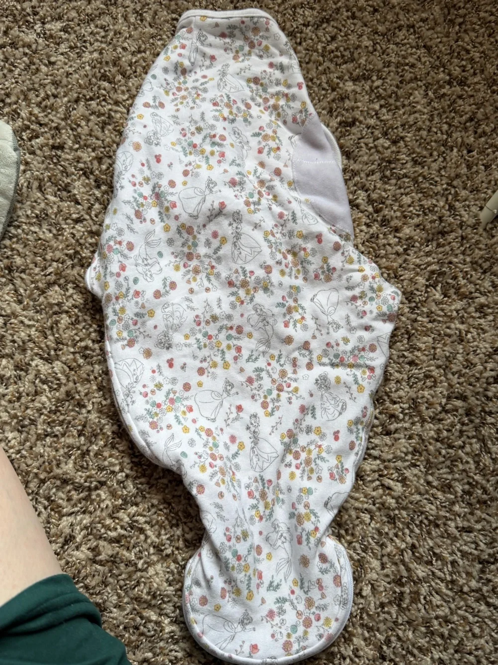 3 pack aden + anais Disney princess swaddles 0-3mo